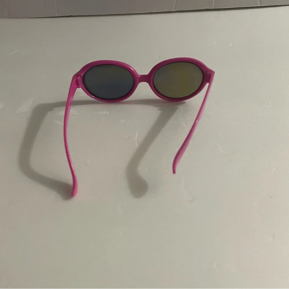 Girls Pink Sunglasses Black Lenses